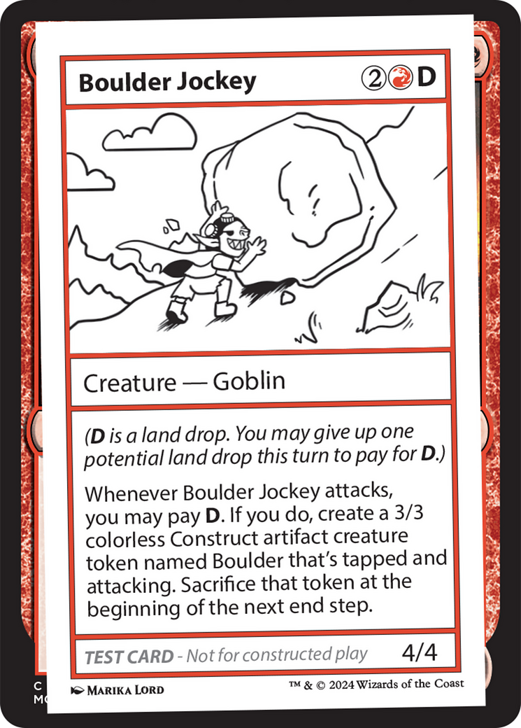 Boulder Jockey [Mystery Booster 2 Playtest Cards] | Gaming Infinity