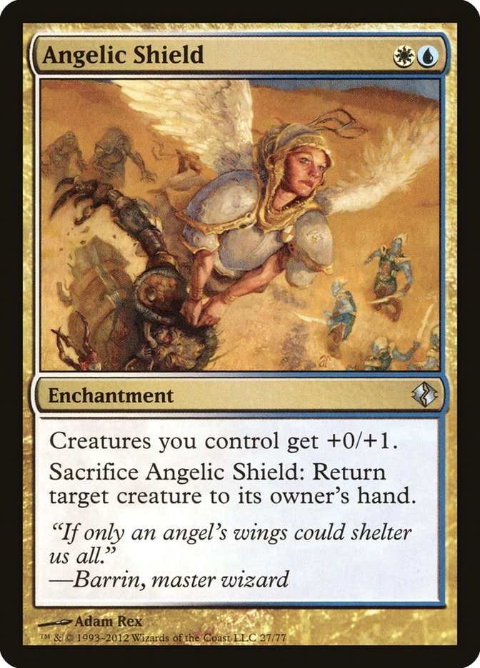 Angelic Shield [Duel Decks: Venser vs. Koth] | Gaming Infinity