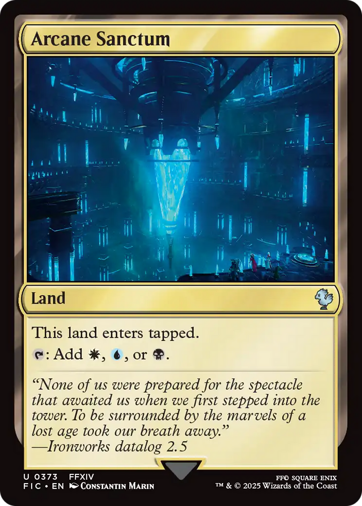 Arcane Sanctum [FINAL FANTASY Commander] | Gaming Infinity