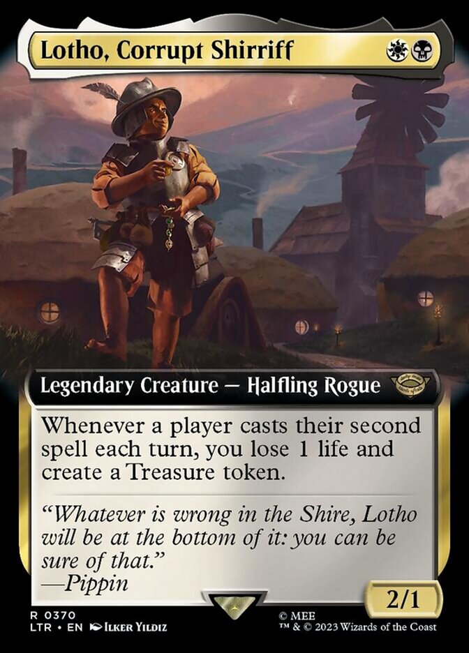 Lotho, Corrupt Shirriff (Extended Art) [The Lord of the Rings: Tales of Middle-Earth] | Gaming Infinity