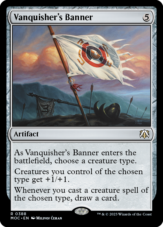 Vanquisher's Banner [March of the Machine Commander] | Gaming Infinity