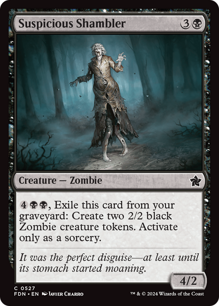 Suspicious Shambler [Foundations] | Gaming Infinity