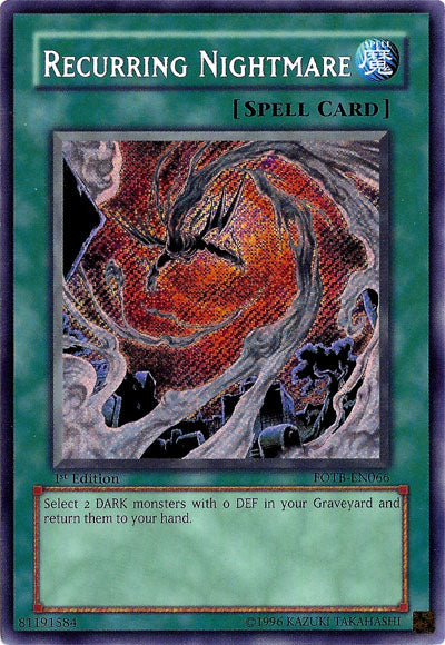 Recurring Nightmare [FOTB-EN066] Secret Rare | Gaming Infinity