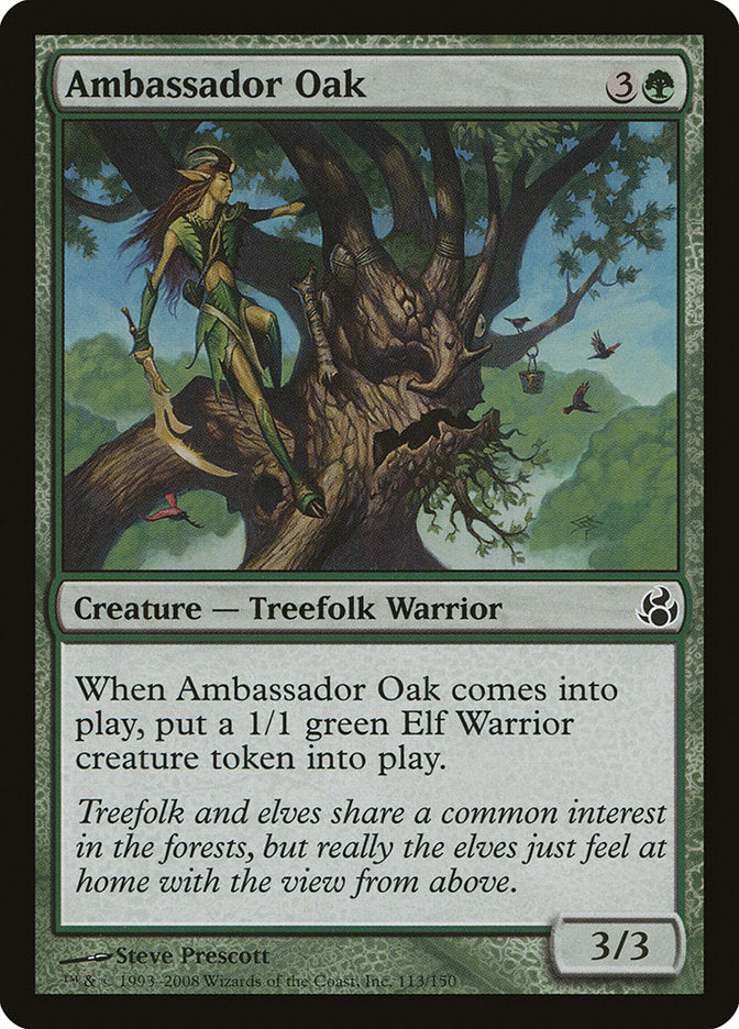 Ambassador Oak (Oversized) [Oversize Cards] | Gaming Infinity