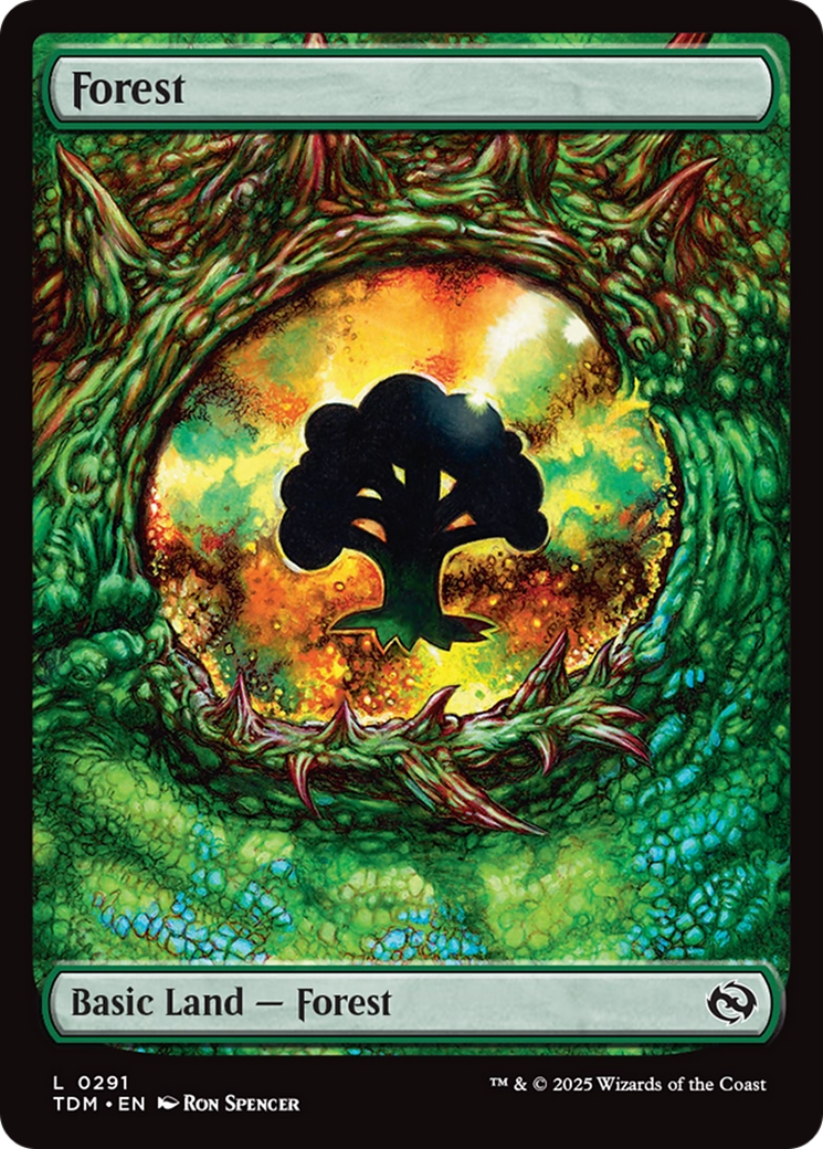 Forest (0291) [Tarkir: Dragonstorm] | Gaming Infinity