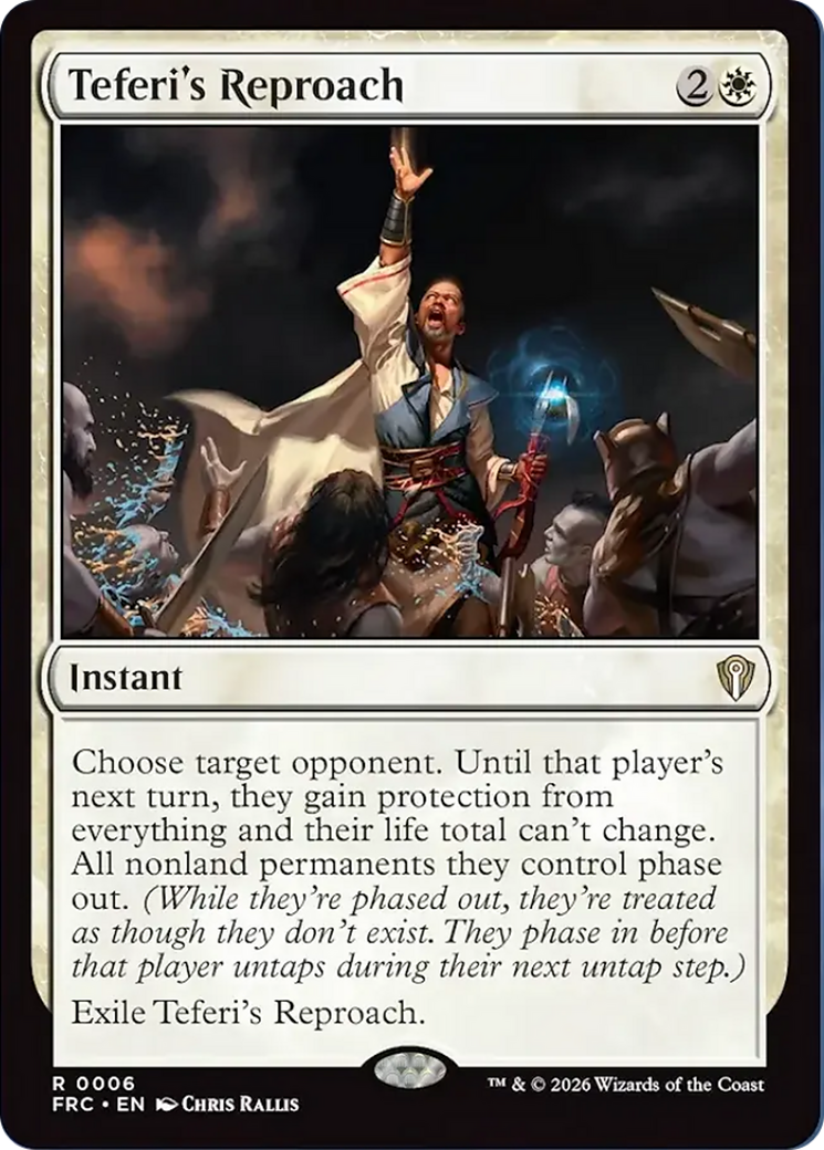 Teferi's Reproach [Reality Fracture Commander] | Gaming Infinity