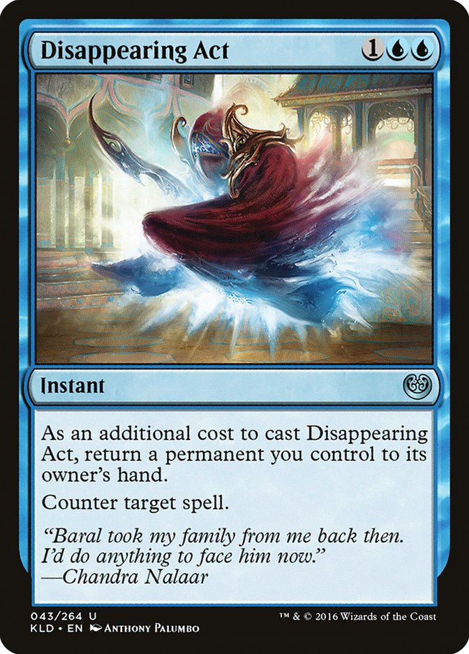 Disappearing Act [Kaladesh] | Gaming Infinity