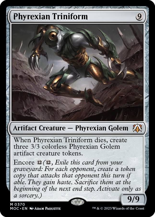 Phyrexian Triniform [March of the Machine Commander] | Gaming Infinity