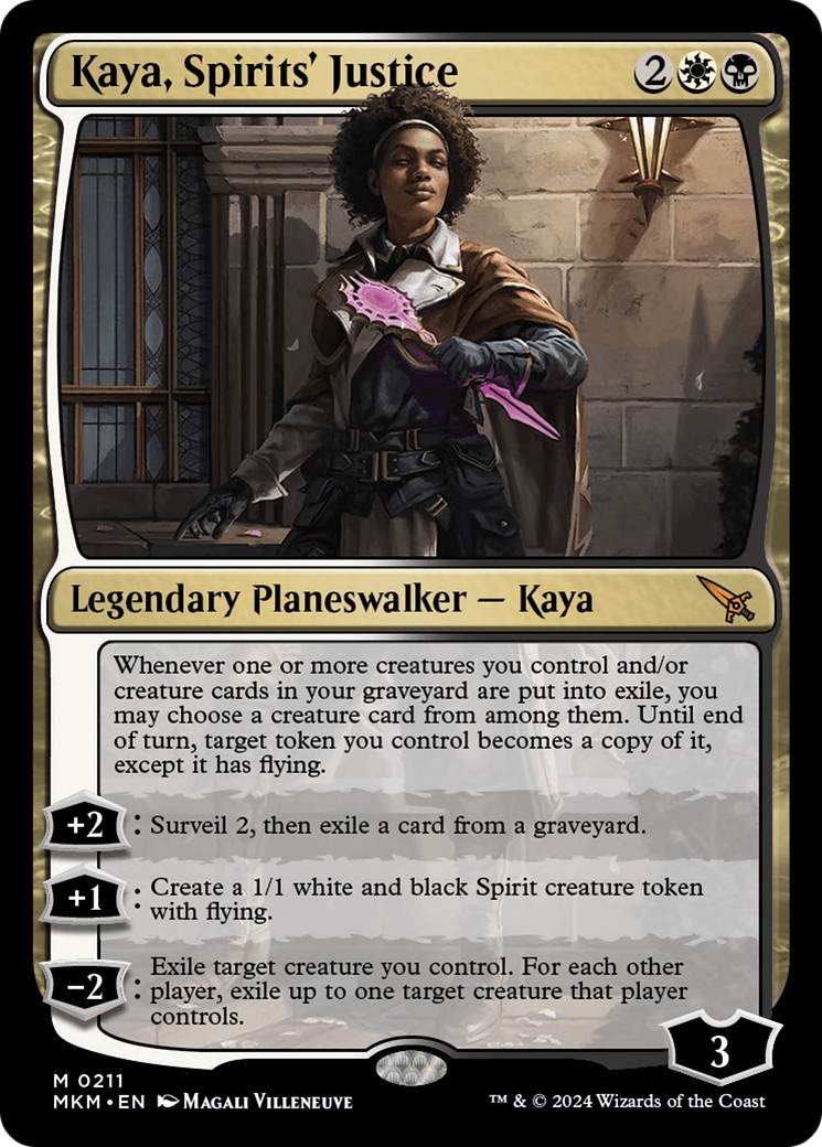 Kaya, Spirits' Justice [Murders at Karlov Manor] | Gaming Infinity