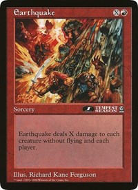 Earthquake (Oversized) [Oversize Cards] | Gaming Infinity