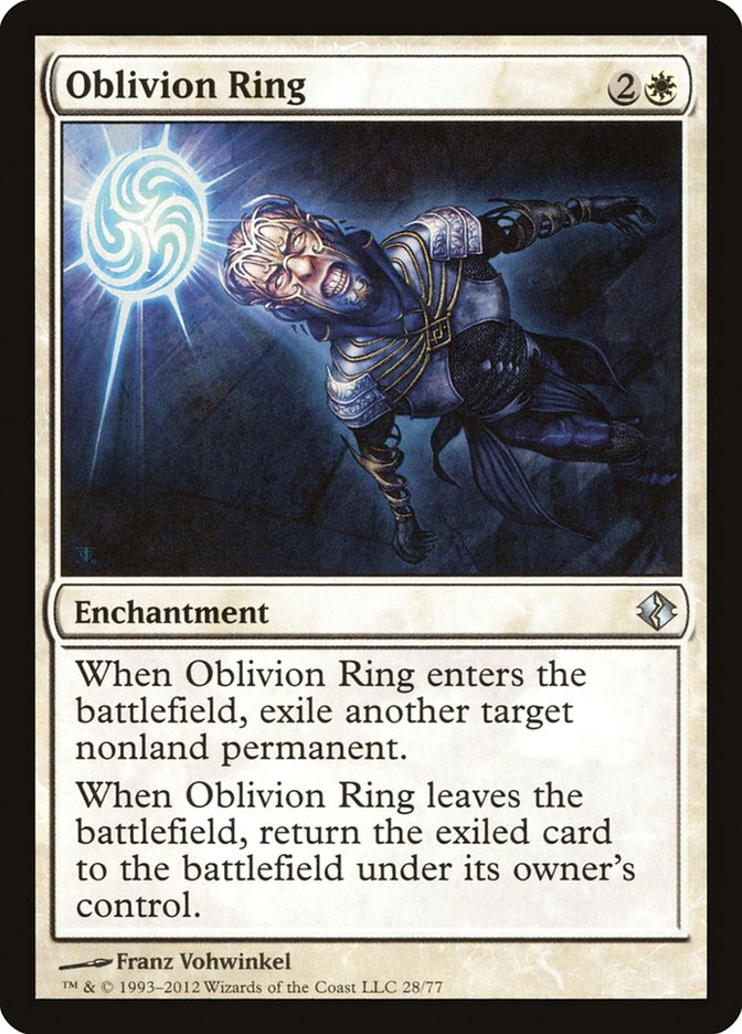 Oblivion Ring [Duel Decks: Venser vs. Koth] | Gaming Infinity