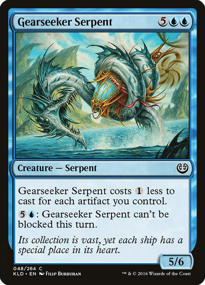 Gearseeker Serpent [Kaladesh] | Gaming Infinity