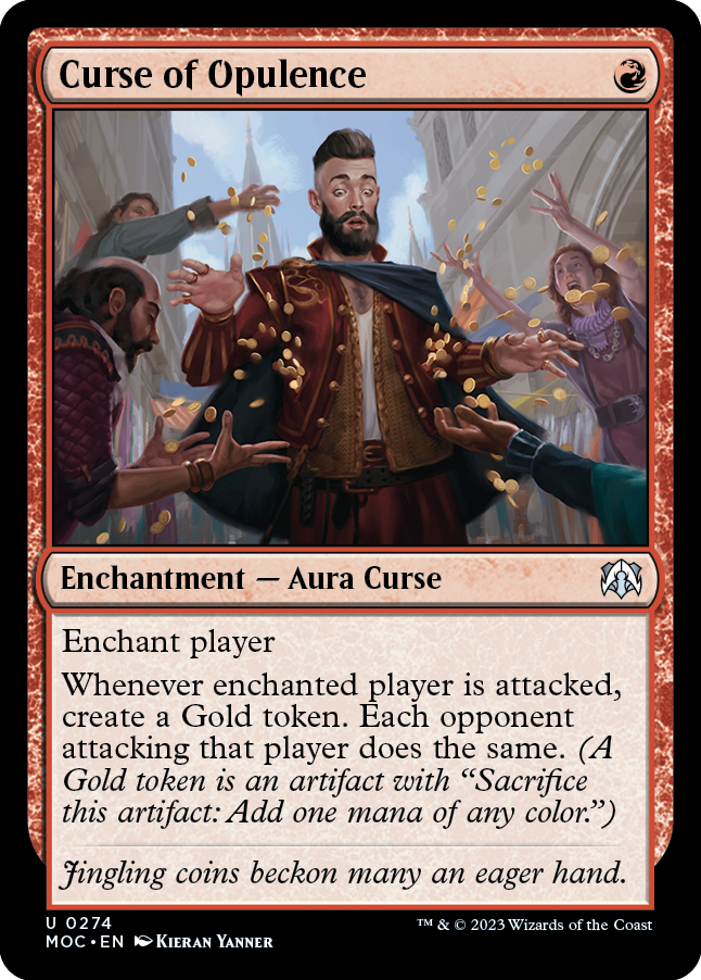 Curse of Opulence [March of the Machine Commander] | Gaming Infinity