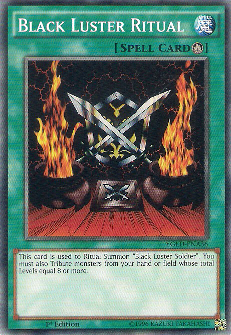 Black Luster Ritual [YGLD-ENA36] Common | Gaming Infinity