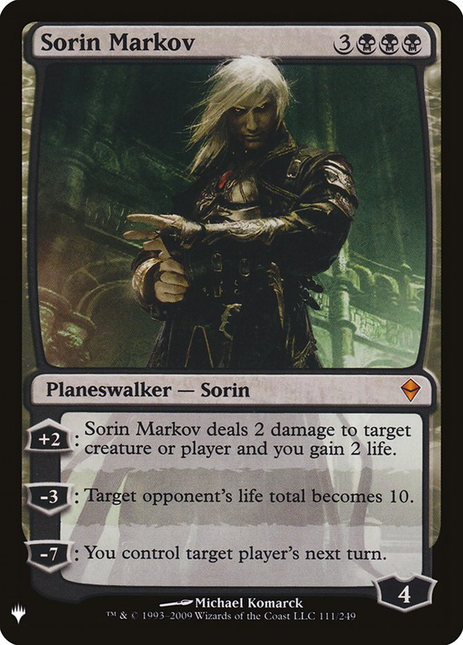 Sorin Markov [Mystery Booster] | Gaming Infinity