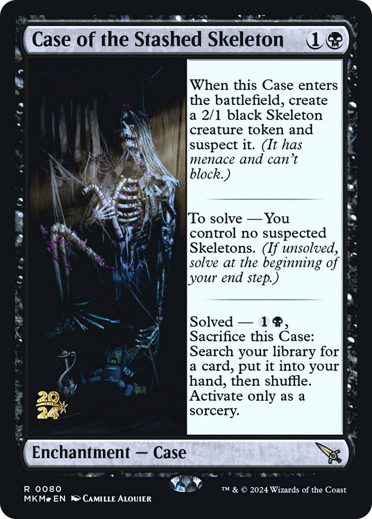 Case of the Stashed Skeleton [Murders at Karlov Manor Prerelease Promos] | Gaming Infinity