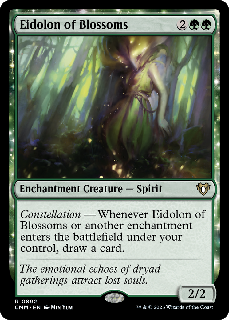 Eidolon of Blossoms [Commander Masters] | Gaming Infinity