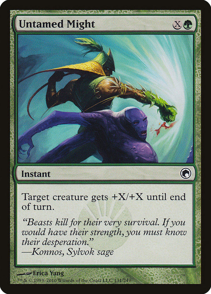 Untamed Might [Scars of Mirrodin] | Gaming Infinity