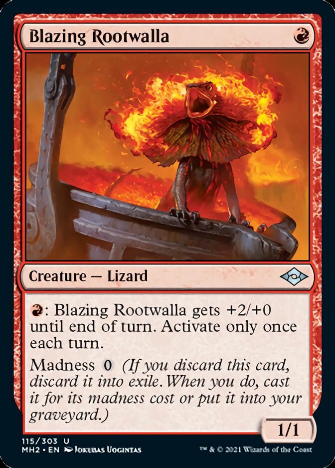 Blazing Rootwalla [Modern Horizons 2] | Gaming Infinity