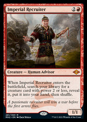 Imperial Recruiter (Foil Etched) [Modern Horizons 2] | Gaming Infinity