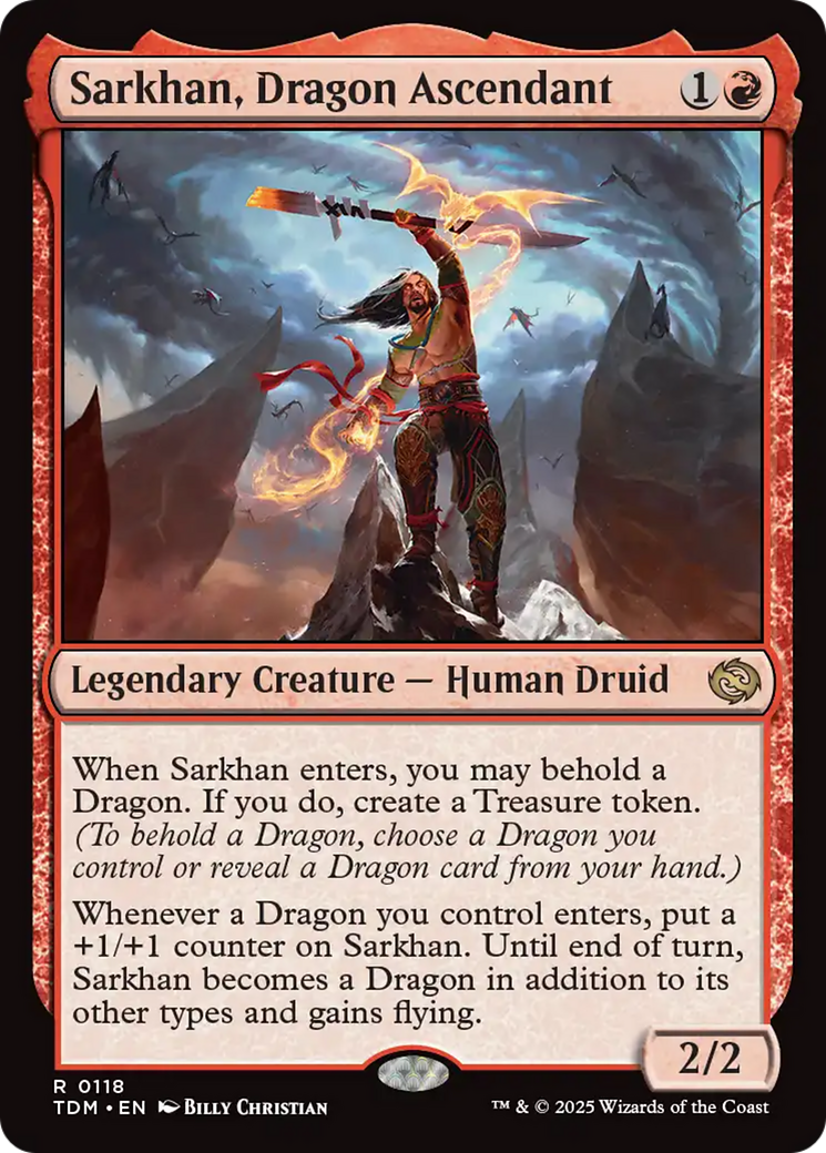 Sarkhan, Dragon Ascendant (118) [Tarkir: Dragonstorm] | Gaming Infinity