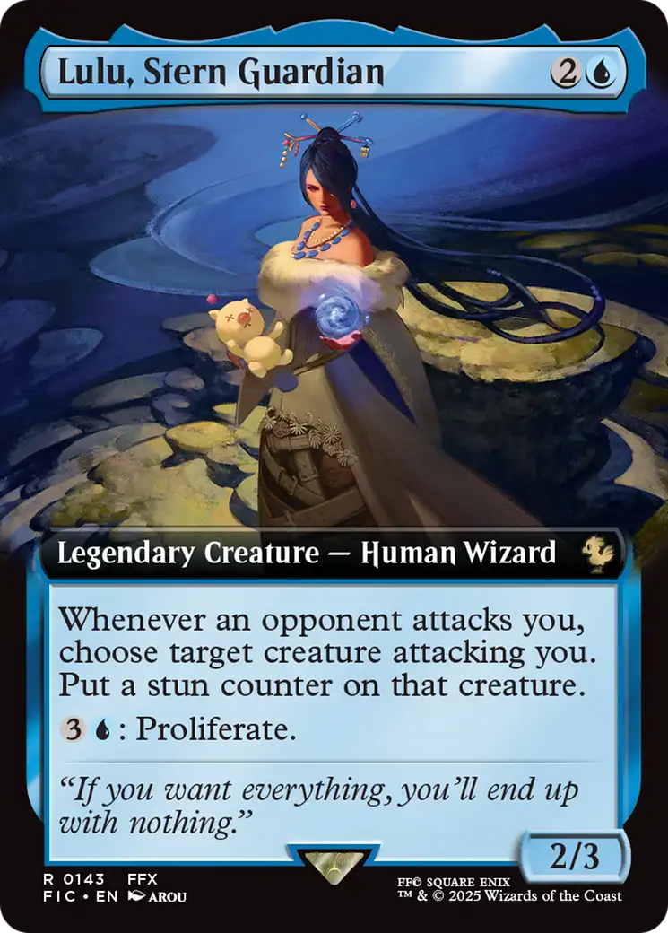 Lulu, Stern Guardian (Extended Art) [FINAL FANTASY Commander] | Gaming Infinity