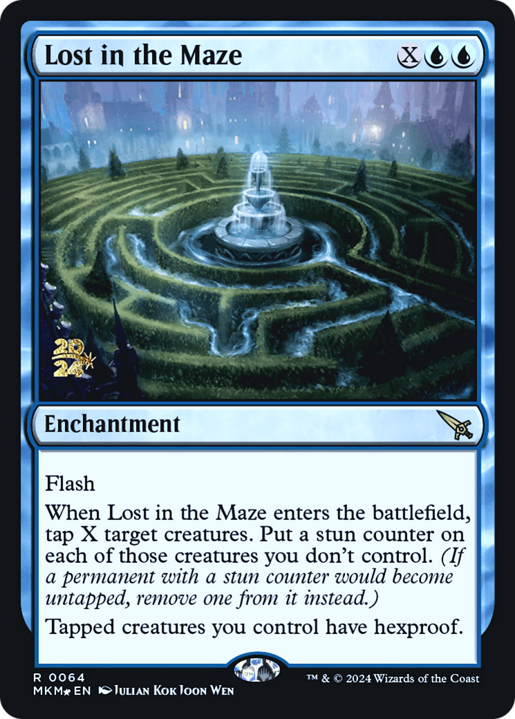 Lost in the Maze [Murders at Karlov Manor Prerelease Promos] | Gaming Infinity