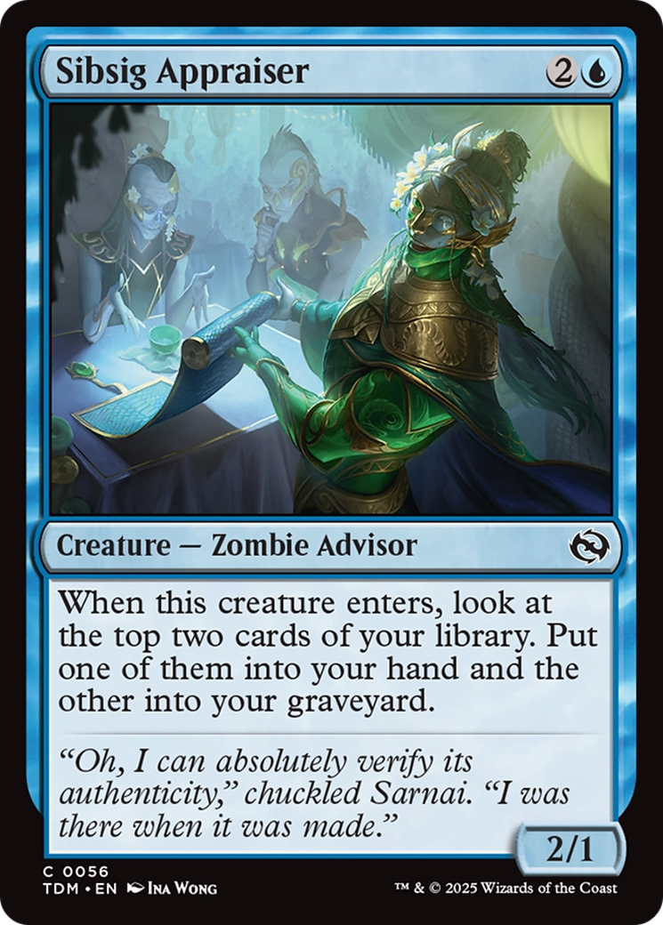 Sibsig Appraiser [Tarkir: Dragonstorm] | Gaming Infinity
