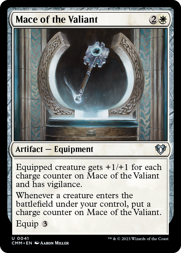 Mace of the Valiant [Commander Masters] | Gaming Infinity