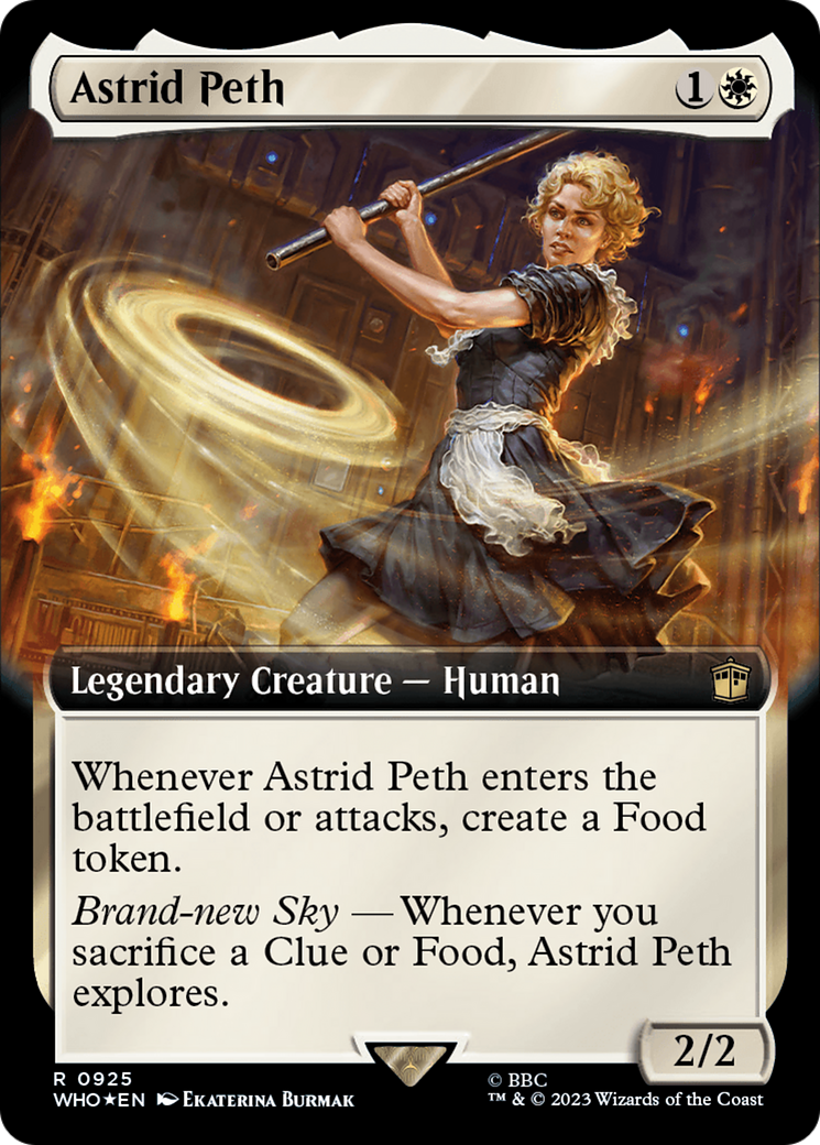 Astrid Peth (Extended Art) (Surge Foil) [Doctor Who] | Gaming Infinity