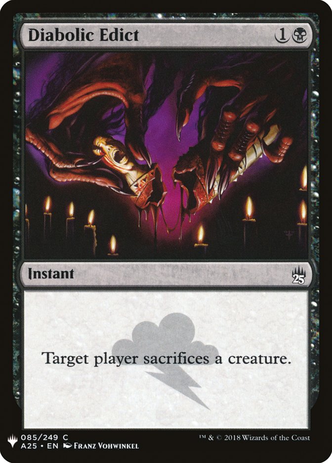 Diabolic Edict [Mystery Booster] | Gaming Infinity