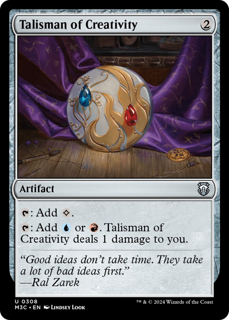 Talisman of Creativity [Modern Horizons 3 Commander] | Gaming Infinity