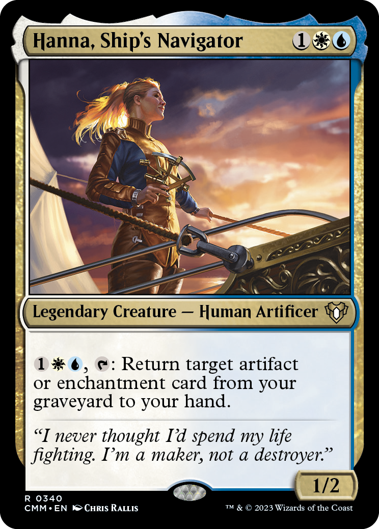 Hanna, Ship's Navigator [Commander Masters] | Gaming Infinity