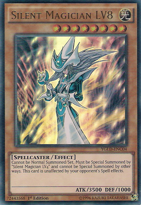 Silent Magician LV8 [YGLD-ENC04] Ultra Rare | Gaming Infinity