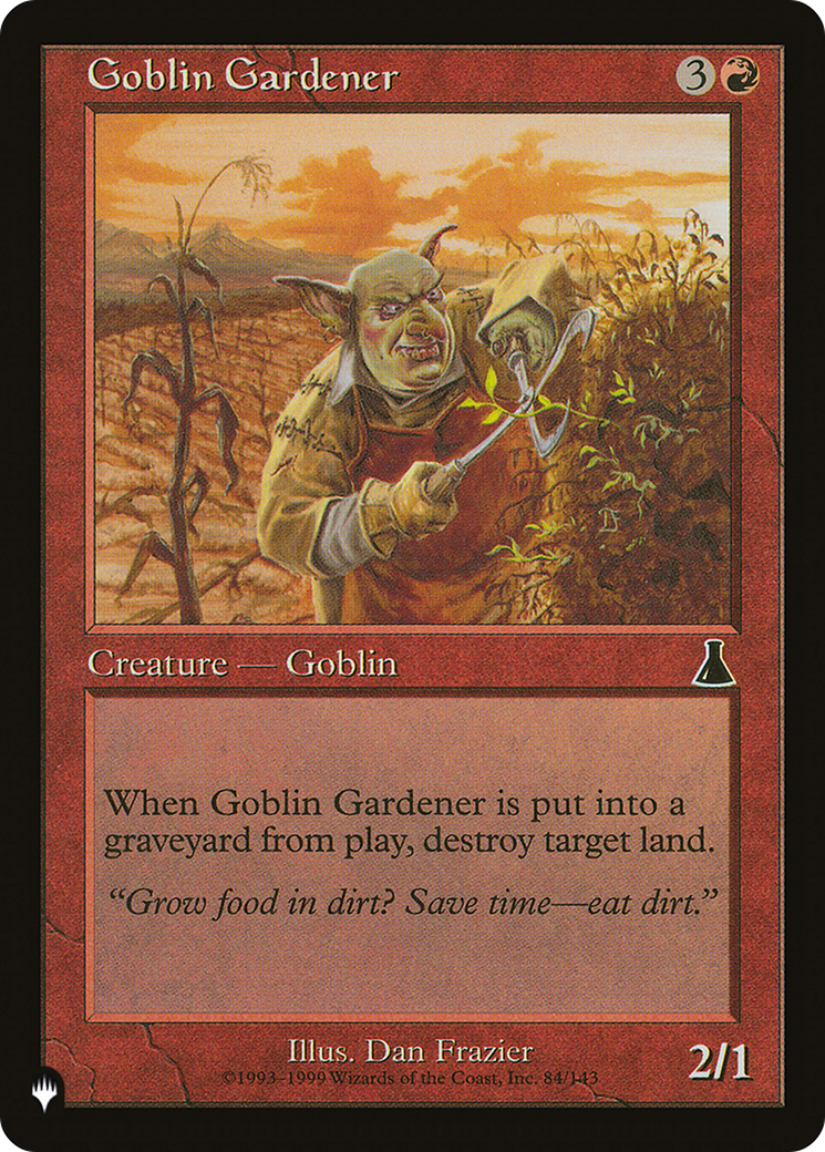 Goblin Gardener [The List] | Gaming Infinity