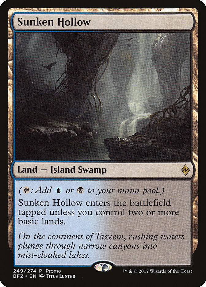 Sunken Hollow (Promo) [Standard Showdown Promos] | Gaming Infinity