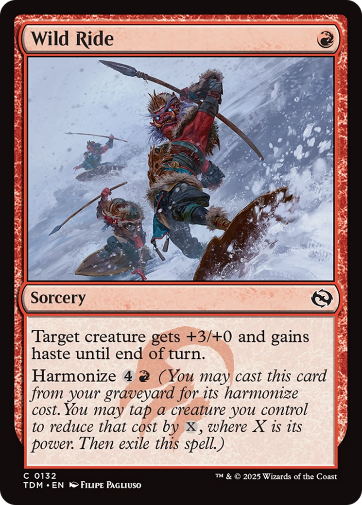 Wild Ride [Tarkir: Dragonstorm] | Gaming Infinity