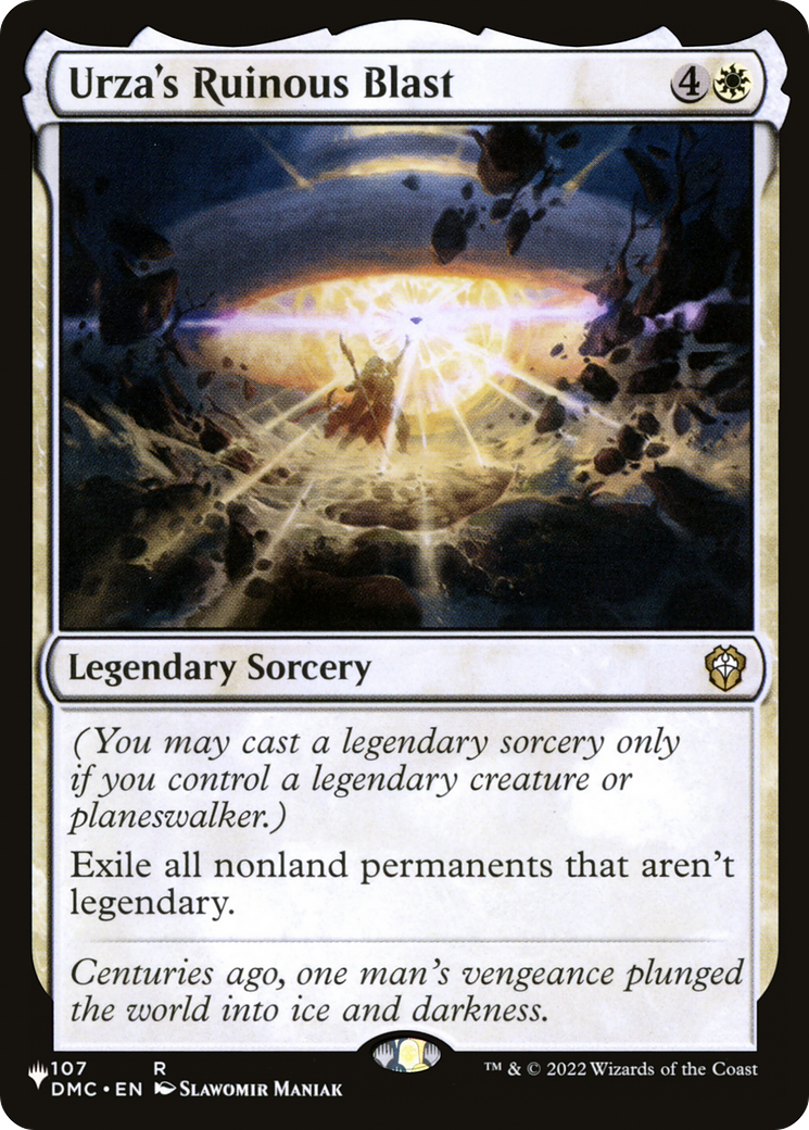 Urza's Ruinous Blast [Secret Lair: From Cute to Brute] | Gaming Infinity