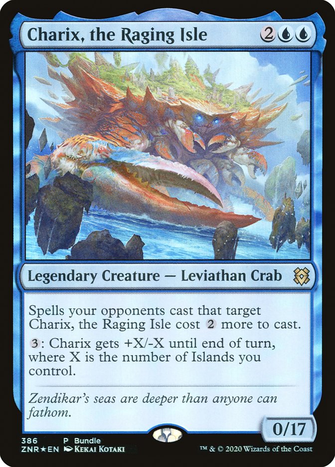 Charix, the Raging Isle (386) [Zendikar Rising Promos] | Gaming Infinity