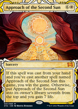 Approach of the Second Sun (Foil Etched) [Strixhaven: Mystical Archive] | Gaming Infinity