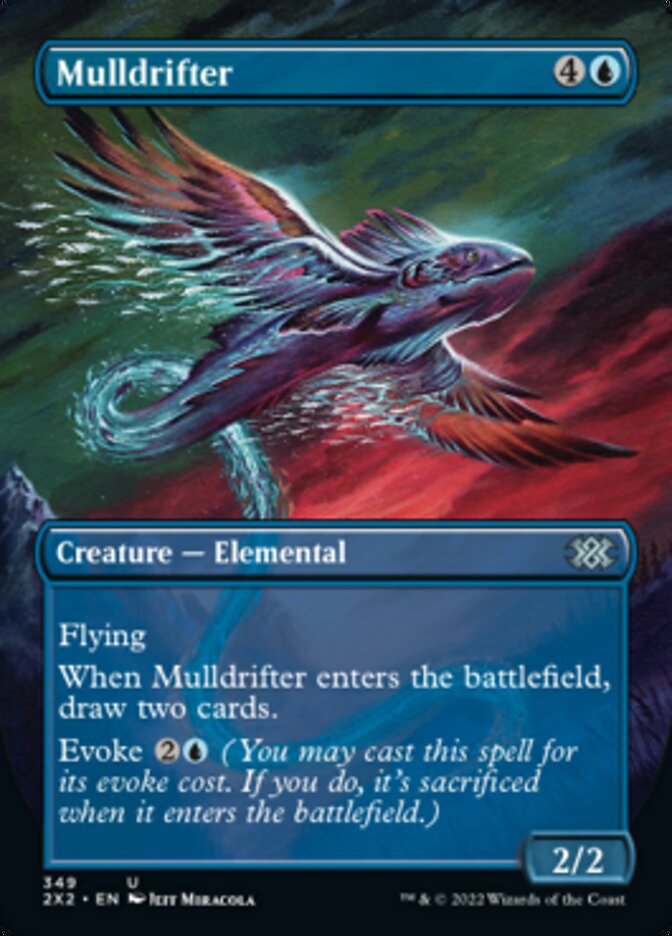 Mulldrifter (Borderless Alternate Art) [Double Masters 2022] | Gaming Infinity