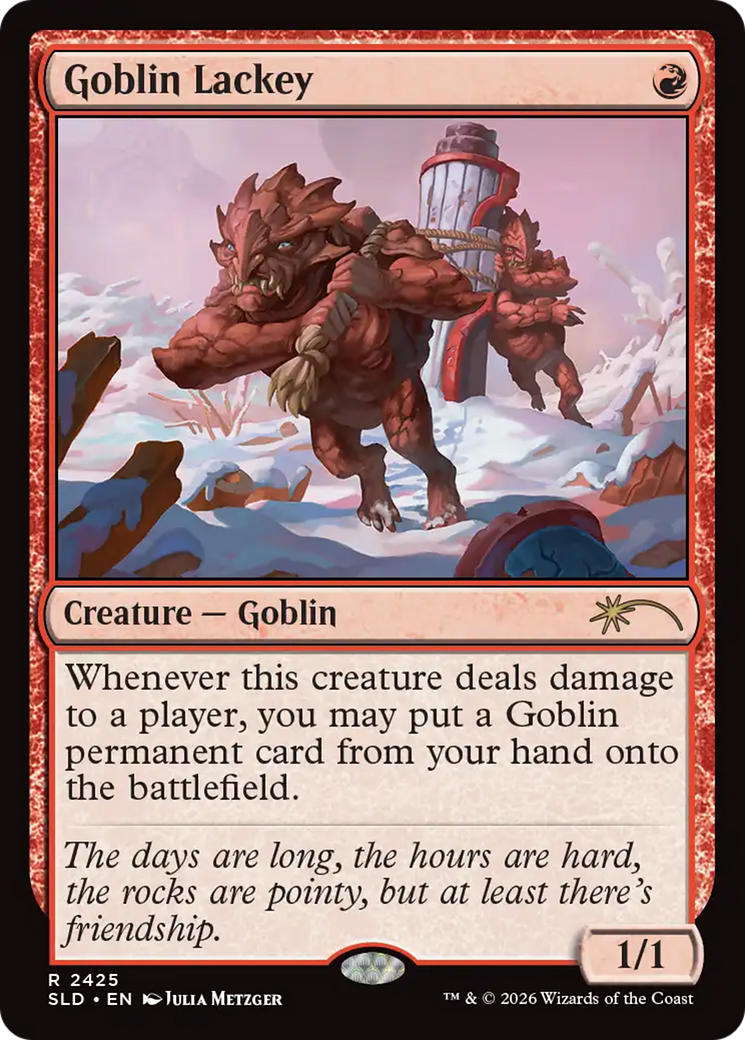 Goblin Lackey (2425) [Secret Lair Drop Series] | Gaming Infinity