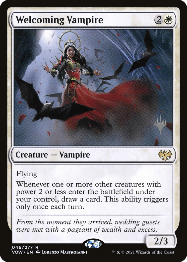 Welcoming Vampire (Promo Pack) [The Brothers' War Promos] | Gaming Infinity