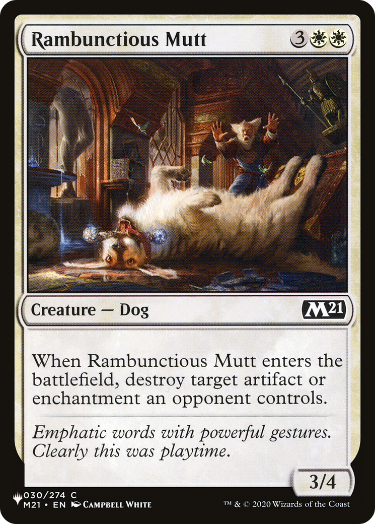 Rambunctious Mutt [The List] | Gaming Infinity