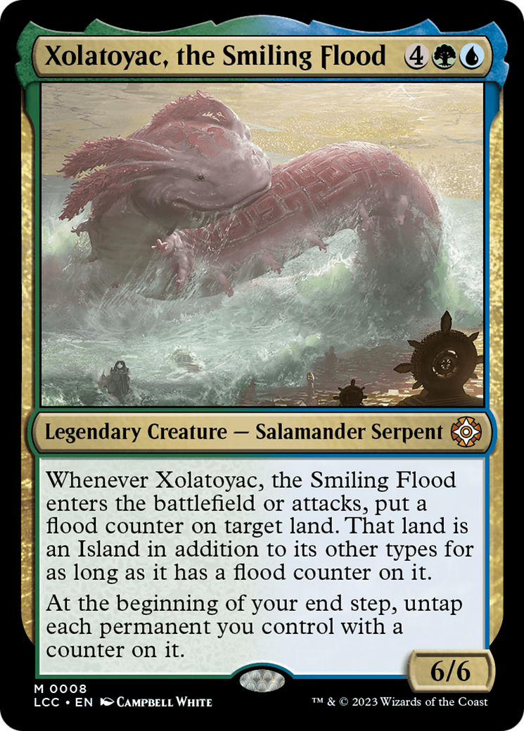 Xolatoyac, the Smiling Flood [The Lost Caverns of Ixalan Commander] | Gaming Infinity