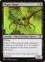 Plague Stinger [Phyrexia: All Will Be One Commander] | Gaming Infinity