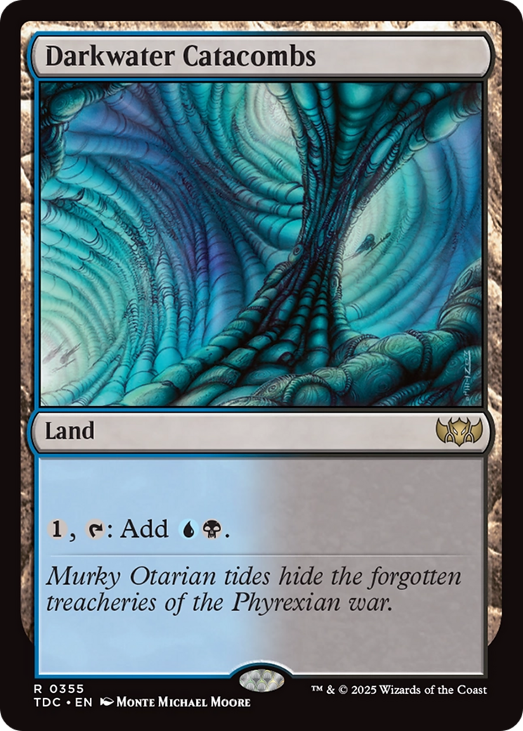 Darkwater Catacombs [Tarkir: Dragonstorm Commander] | Gaming Infinity