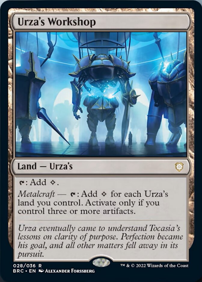 Urza's Workshop [The Brothers' War Commander] | Gaming Infinity