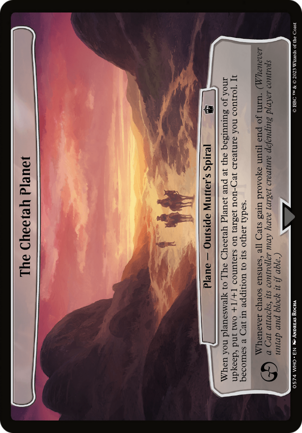 The Cheetah Planet [Doctor Who] | Gaming Infinity