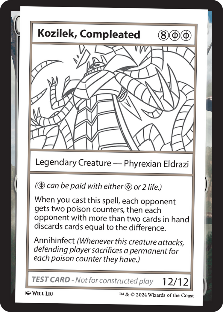 Kozilek, Completed [Mystery Booster 2 Playtest Cards] | Gaming Infinity